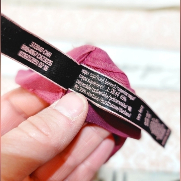 VS VERY SEXY PUSH UP BRA, BLUSH ROSE & LACE, SZ 32DD, LIKE NEW! SEXY!!! - Picture 7 of 8